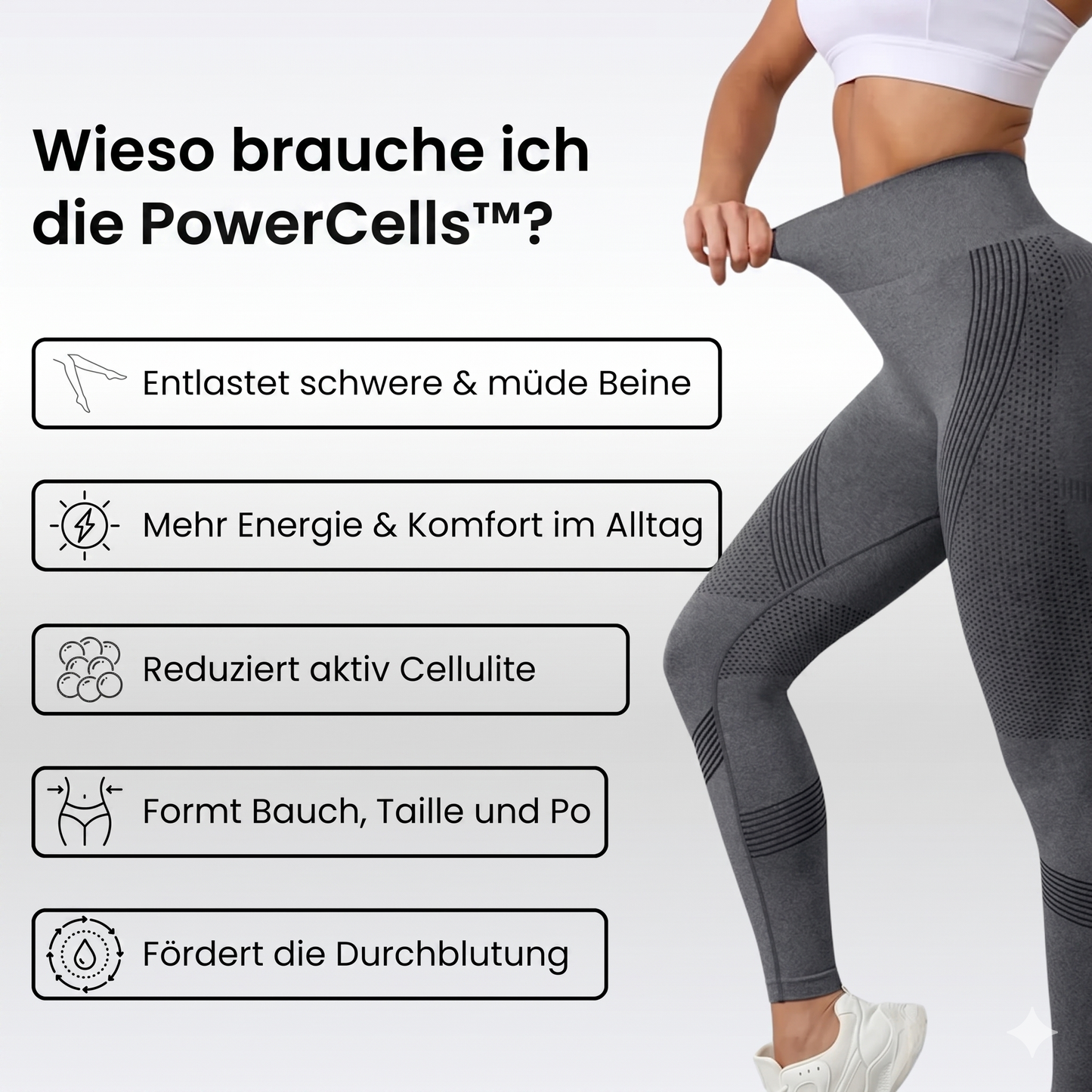POWERCELLS™ | 3D Stoffwechsel-Booster Leggings